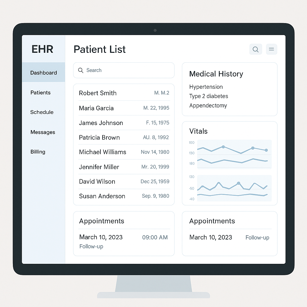 EHR SYSTEM - Hospital EHR System